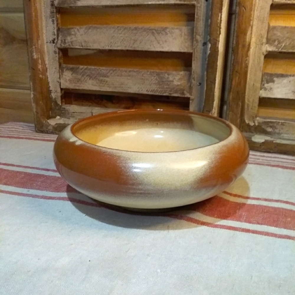 VINTAGE FRANKOMA 8 1/2" Bowl Pottery